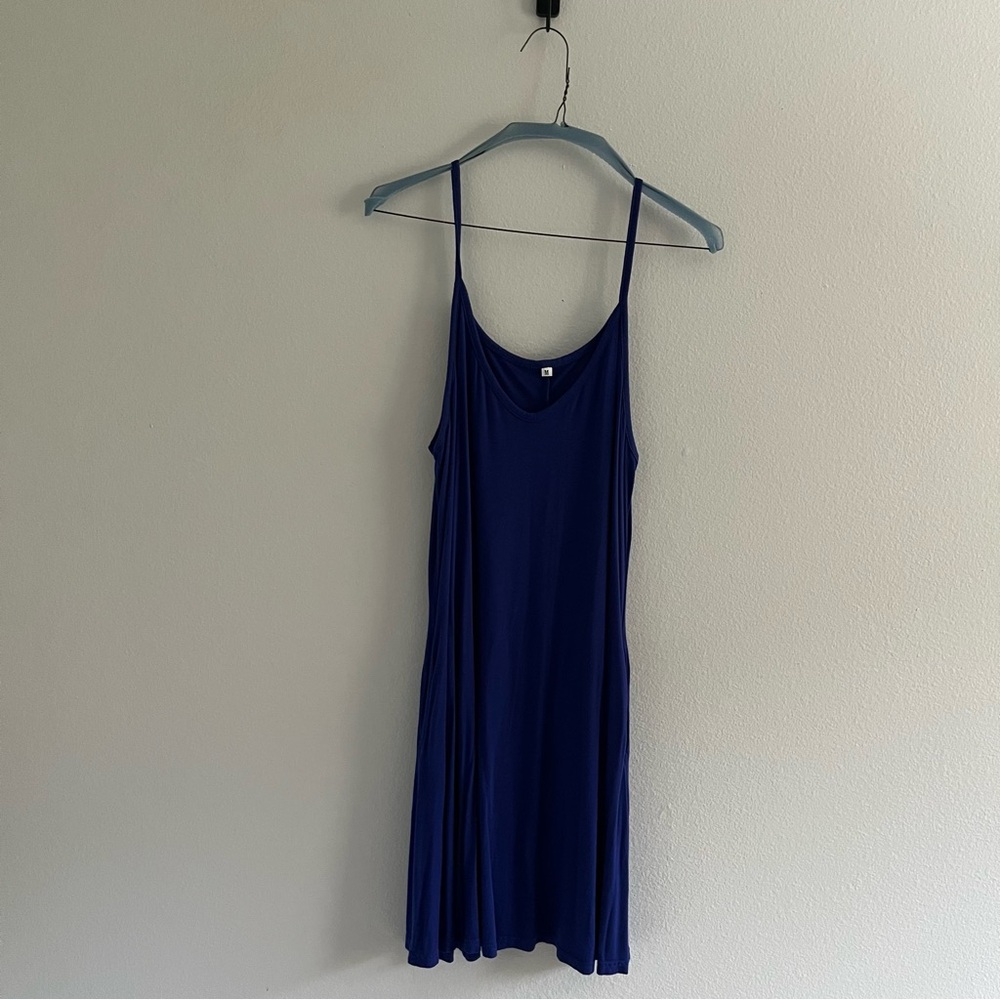 Blue Tank Shift‎ Dress